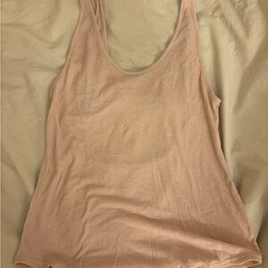 Women's Tan Sleeveless Top
